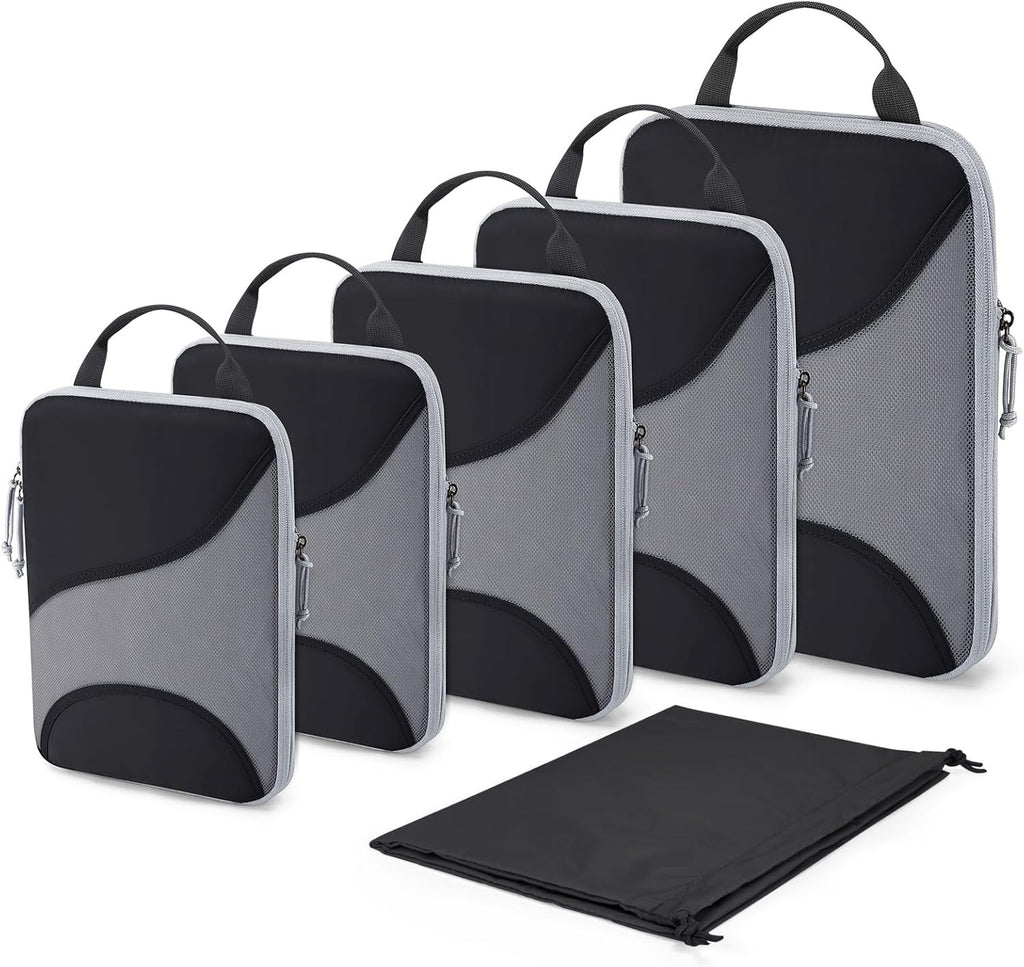 Cubos organizadores de compresión BAGSMART - Juego de 6 cubos