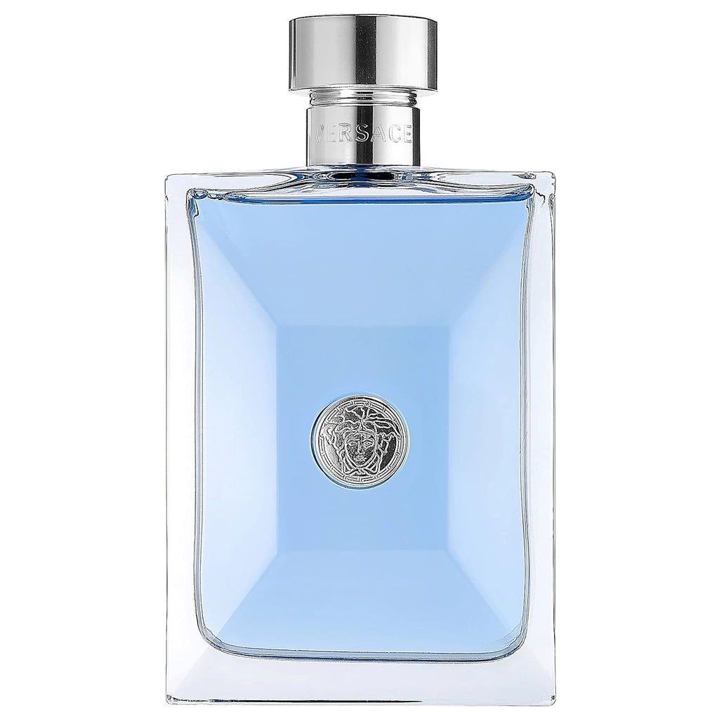 Versace Pour Homme for Men 3.4 oz Eau de Toilette Spray - 3.4 Fl Oz (Pack of 2)