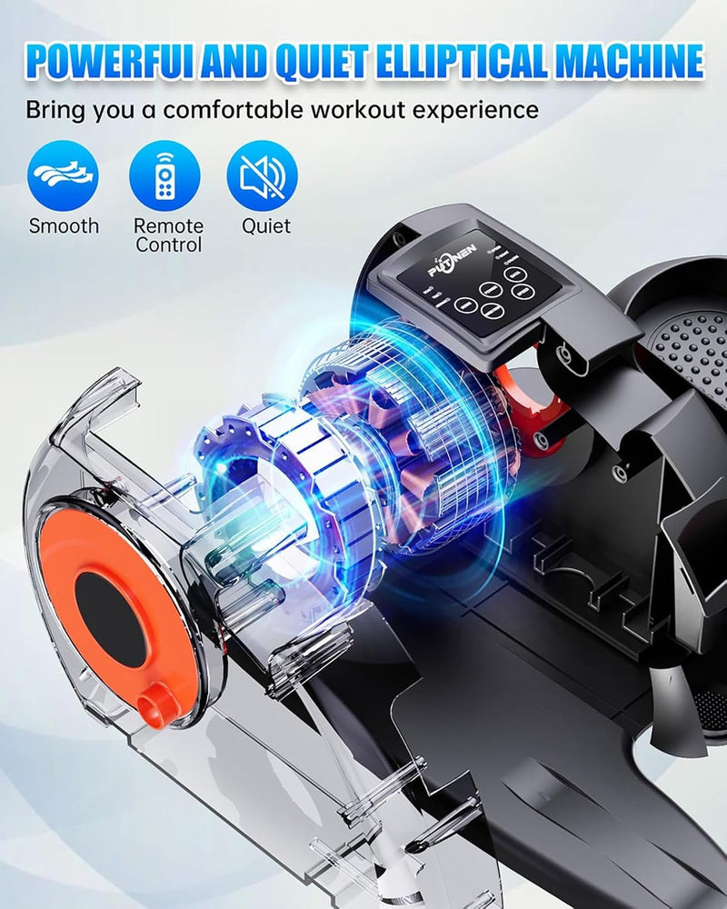 Under Desk Elliptical Machine, Electric Leg Exerciser