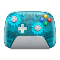 8Bitdo Ultimate 2 Wireless Controller for PC,Apple/Steam/Android,Clear Blue