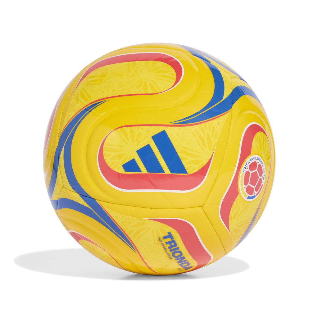 adidas Unisex-Adult Wc26 Club Home Colombian Football Federation, Yellow/Semi Lucid Red/Glory Blue, 5