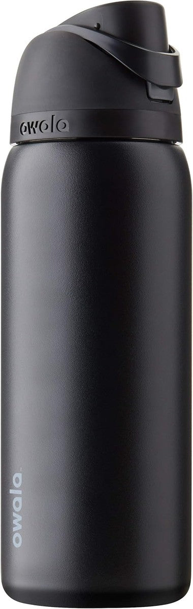 Ofertaza, Owala FreeSip Insulated Stainless Steel Water 32 Oz, Very, Very Dark