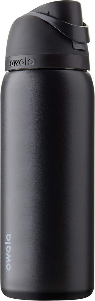 Ofertaza, Owala FreeSip Insulated Stainless Steel Water 32 Oz, Very, Very Dark