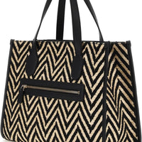 GUESS Silvana Chevron Tote