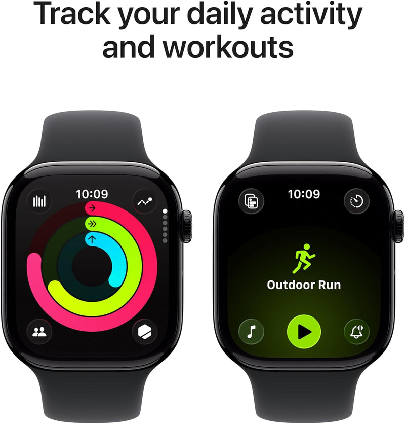 Apple Watch Series 11 GPS 46mm - Jet Black / Correa Negra