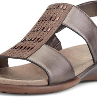 Easy Spirit Hazel Women's Sandal, 12 C/D US, Bronze