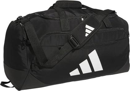 Adidas Defender 5 Duffel Bag for Sports, Gym and Travel, Black, OSFA