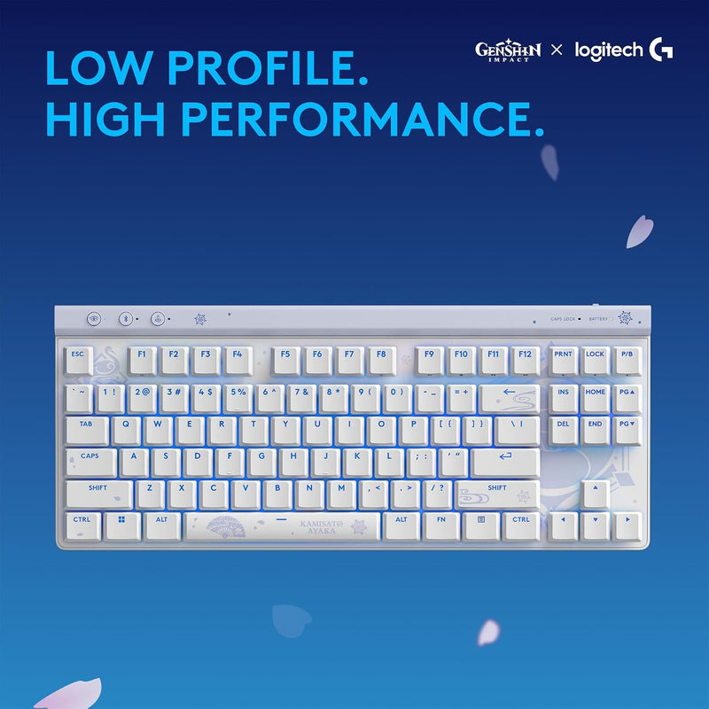 Logitech G515 TKL Wired Gaming Keyboard (Tactile) - Genshin Impact Edition