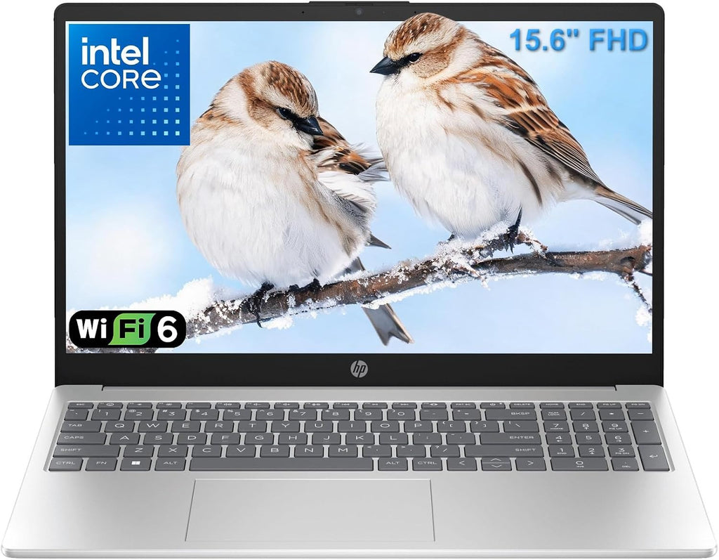 HP Essential Laptop 2026, Intel CPU, 128GB Storage, Office 365, Windows 11