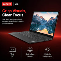 Lenovo New Released 15.6" FHD Business Laptop, AMD Ryzen 3 7320U(Outperforms i7-1065G7) Processor, 16GB DDR5 Ram, 512GB PCIe Storage, Long Battery Life, Wi-Fi 6, Windows 11 Pro with MS365 for Web