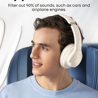 Soundcore by Anker Q20i Hybrid Active Noise Cancelling Headphones & Select 4 Go Bluetooth Shower Speaker (Bundle)