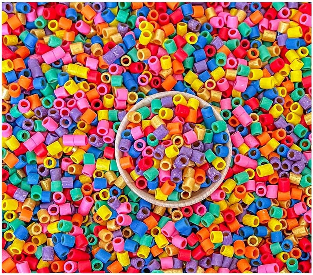 4 Cups of Rainbow Ditalini Pasta Sensory Bin Filler for Sensory Table