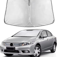 EcoNour Windshield Sunshade Compatible for Honda Civic 2006-2009 2010 2011