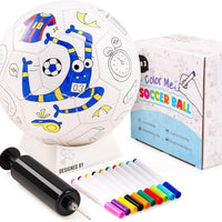 ZOOJOY Color Your Own Soccer Ball, Monster Art Craft Kit, Girls Boys Gifts