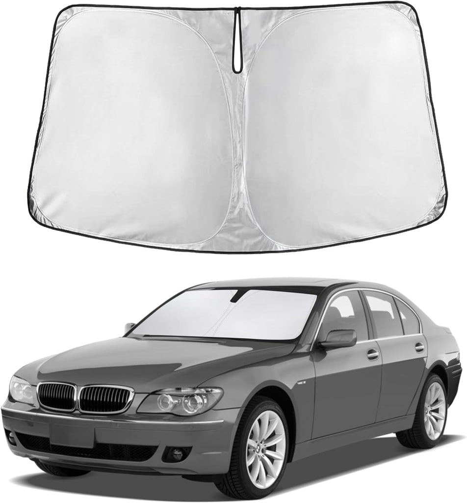 EcoNour Windshield Sunshade Compatible for BMW 7 Series 2001-2005 2006