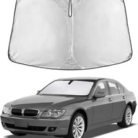 EcoNour Windshield Sunshade Compatible for BMW 7 Series 2001-2005 2006