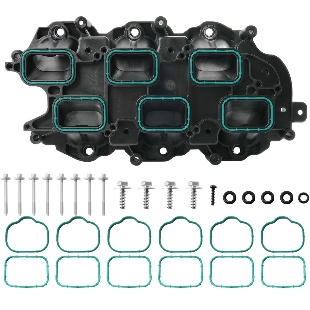 Lower Intake Manifold with Gasket for 2011-2021 Dodge Charger Challenger Durango Jeep Wrangler Grand Cherokee RAM 1500 P