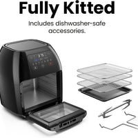 Chefman Multifunctional Digital Air Fryer+ Rotisserie XL 10L