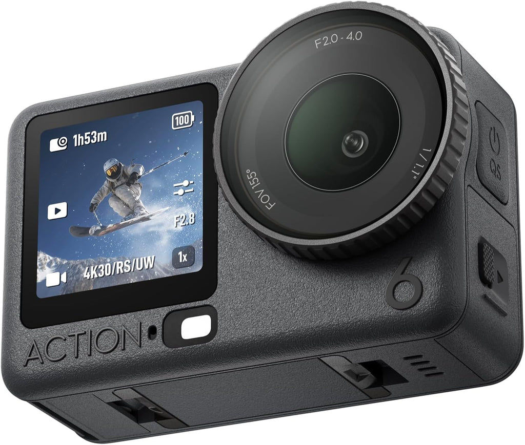DJI Osmo Action 6 Essential Combo, 8K Waterproof Action Camera