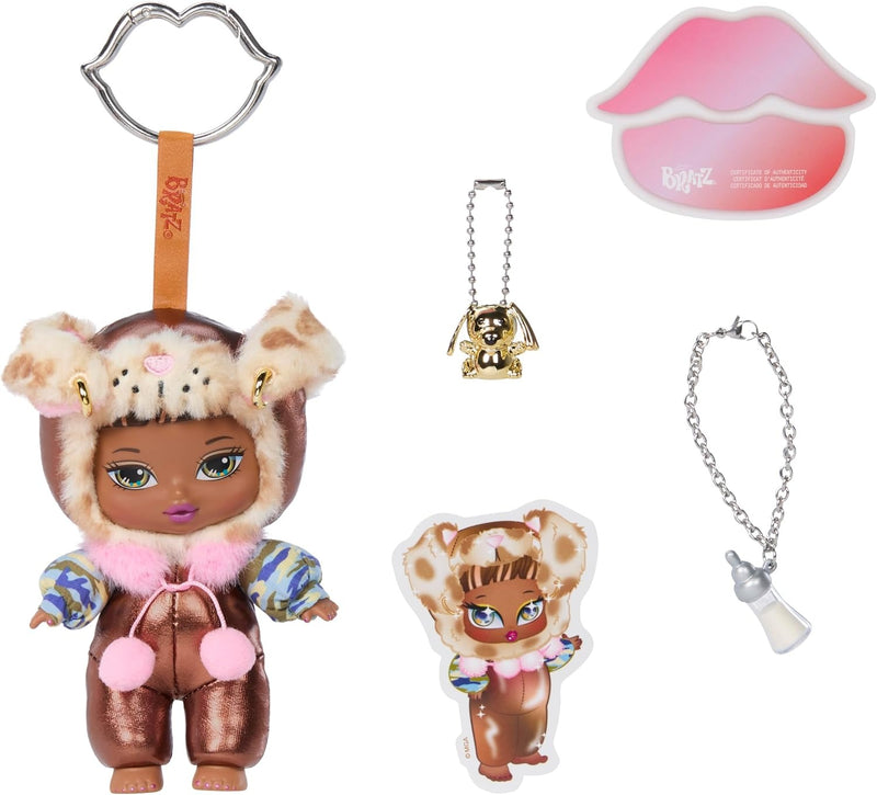 Bratziez Tokyo a Go-Go Seriez Plush Blind Box with Charm Clip and Accessory, Collectible Characters