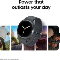 Samsung Galaxy Watch 8 (2025), Graphite, 40mm, Bluetooth Smartwatch