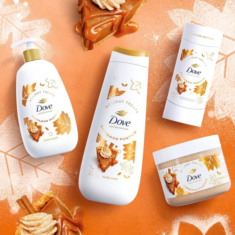 🍂EXCLUSIVO✨ Disfruta una ducha cálida y reconfortante con Dove Cinnamon Pumpkin