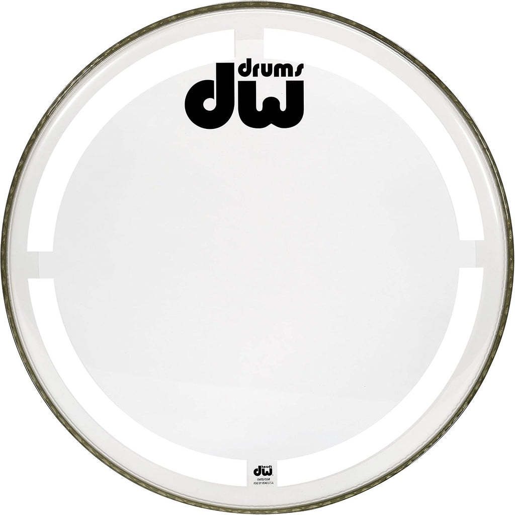 Drum Workshop Coated Clear Bass Drum Head, 26 inch