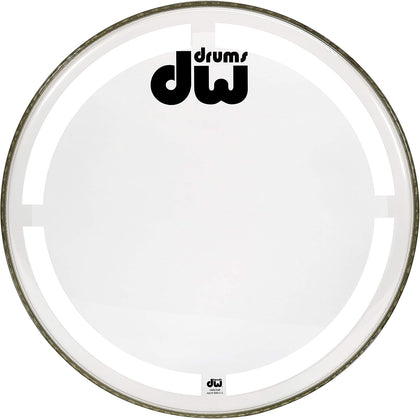 Drum Workshop Coated Clear Bass Drum Head, 26 inch