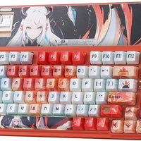 Redragon K673 PRO Wireless 81-Key RGB Gasket Gaming Keyboard, Scroll Knob