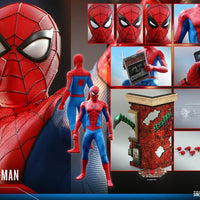 Hot Toys Versión de traje clásico de Spider-Man 1:6