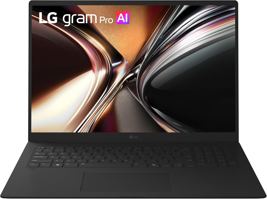 LG gram Pro 17-inch Thin and Lightweight Dual AI Touchscreen Laptop Computer, Copilot+ PC, Intel Core Ultra 7 355 Processor, Windows 11 Home, 32GB RAM, 1TB SSD - Obsidian Black