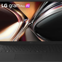 LG gram Pro 17-inch Thin and Lightweight Dual AI Touchscreen Laptop Computer, Copilot+ PC, Intel Core Ultra 7 355 Processor, Windows 11 Home, 32GB RAM, 1TB SSD - Obsidian Black