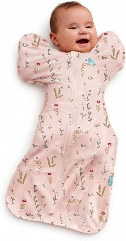 Love to Dream Swaddle Up, Baby Sleep Sack | 1.0 TOG, 8-13 lbs, Mini Posy