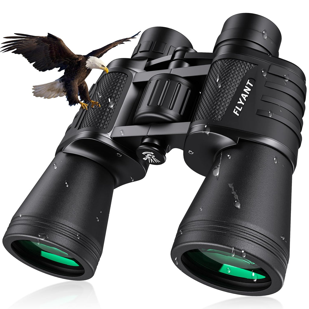 20x50 High Powered Binoculars for Adults, Waterproof Compact Binoculars with Low Light Vision for Bird Watching Hunting