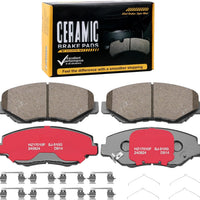 HECHENQICHE D914 Front Ceramic Brake Pads Kit Fit For Acura ILX 2013-2015, For Honda Accord 2003-2017, For CR-V 2002-200