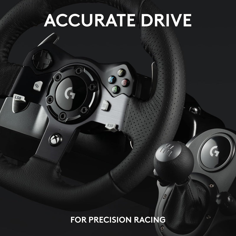 Logitech G920 Driving Force - Volante y pedales (Xbox/PC)