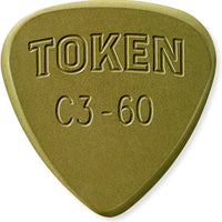 Token C3-60 Two-Round Torlon Guitar Pick, 1.5 mm (single pick)