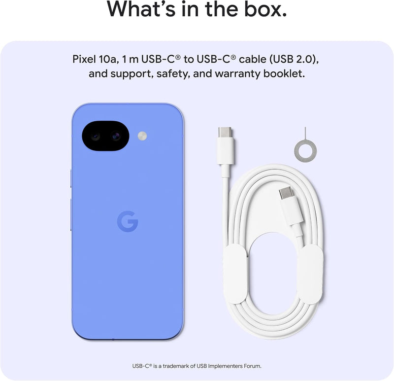Google Pixel 10a 128GB - Obsidian (Entrega inmediata)