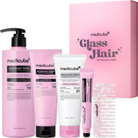 medicube Rosemary PDRN Glass Hair Set, Full-Size Gift Kit for a Fuller Look