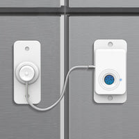 Keylesslife Fingerprint Fridge Lock,Child Proof Refrigerator Lock for Kids with Sticky Adhesive Pads,Cabinet Locks Baby