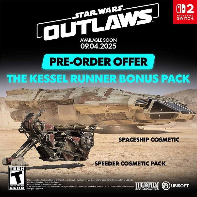 Star Wars Outlaws - Gold Edition, Nintendo Switch 2