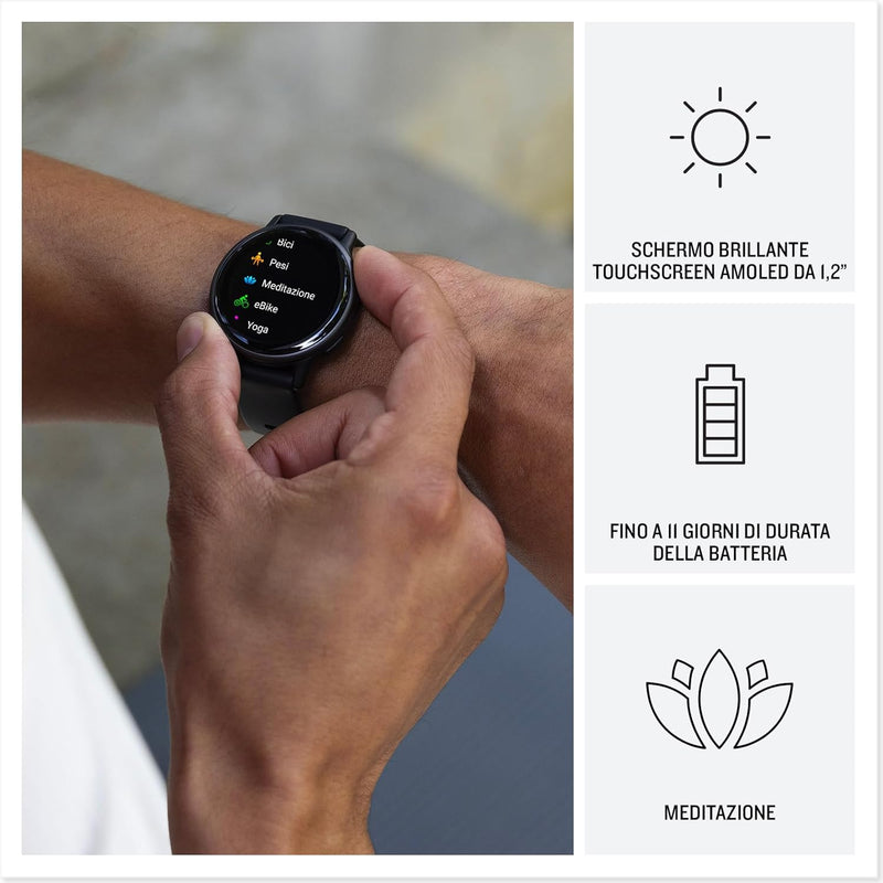 Garmin Vívoactive 5 - Navy — Smartwatch GPS AMOLED, hasta 11 días de batería
