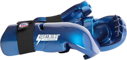 ProForce Lightning Punches Karate/Martial Arts Sparring Gloves (Blue, Medium - Knuckle Width 3.375-3.625