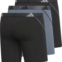 adidas Men's Performance Boxer Brief Underwear 3-Pack