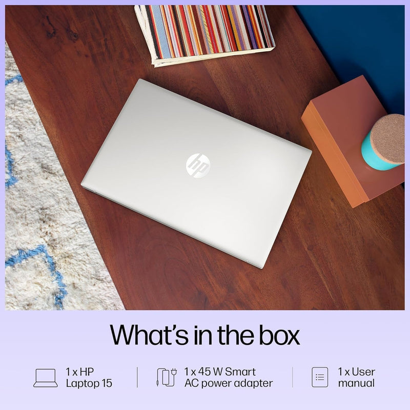 HP Essential Laptop 2026, Intel CPU, 128GB Storage, Office 365, Windows 11