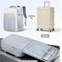 Taygeer Quilted Travel Backpack, Flight Approved Travel Carry on Bag 40L