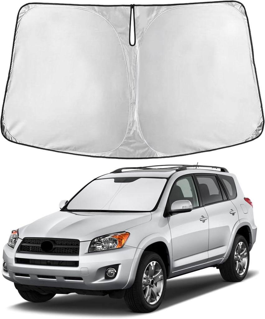 EcoNour Windshield Sunshade Compatible for Toyota RAV4 2006-2010 2011 2012
