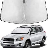 EcoNour Windshield Sunshade Compatible for Toyota RAV4 2006-2010 2011 2012