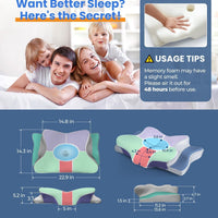 Cozyplayer Ultra Pain Relief Cooling Pillow for Neck Support