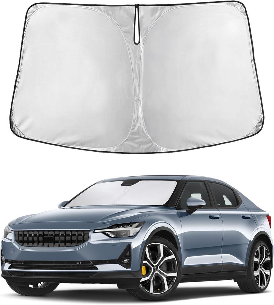 EcoNour Windshield Sunshade Compatible for Polestar 2 2020-2023 2024 2025